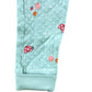 Mini Cuddles 9-12 Months Baby Playsuit Mint Green Ladybird Floral Pattern