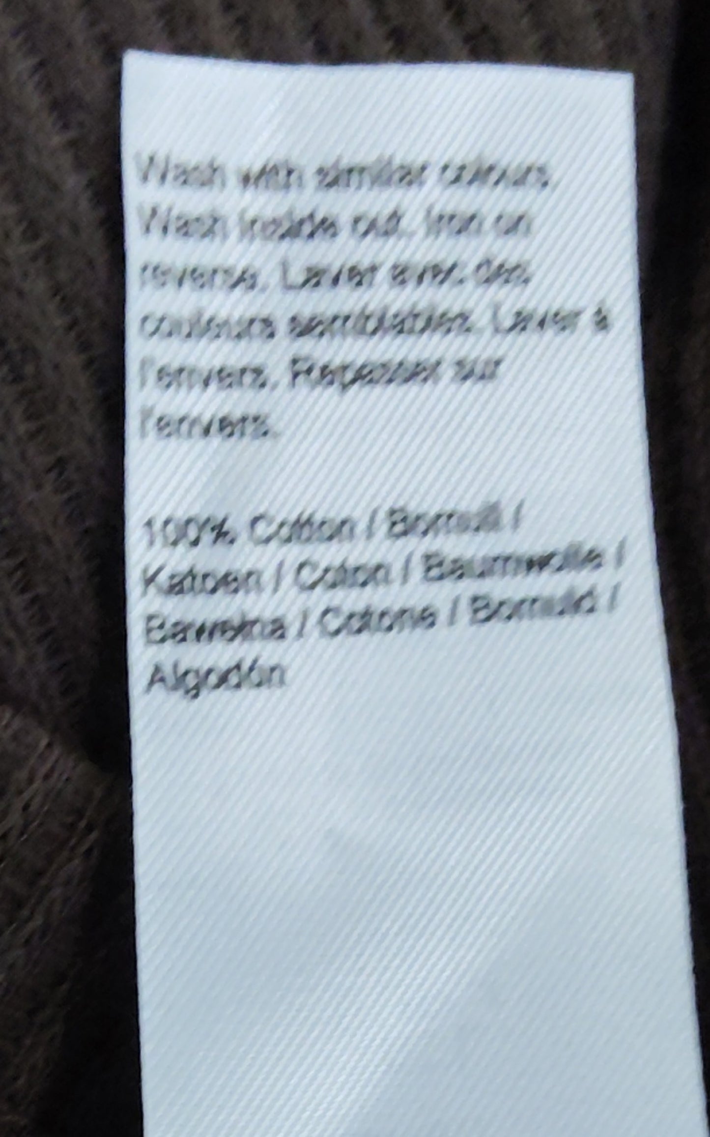 River Island Brown Ribbed Polo Shirt UK L Women's Short Sleeve Top