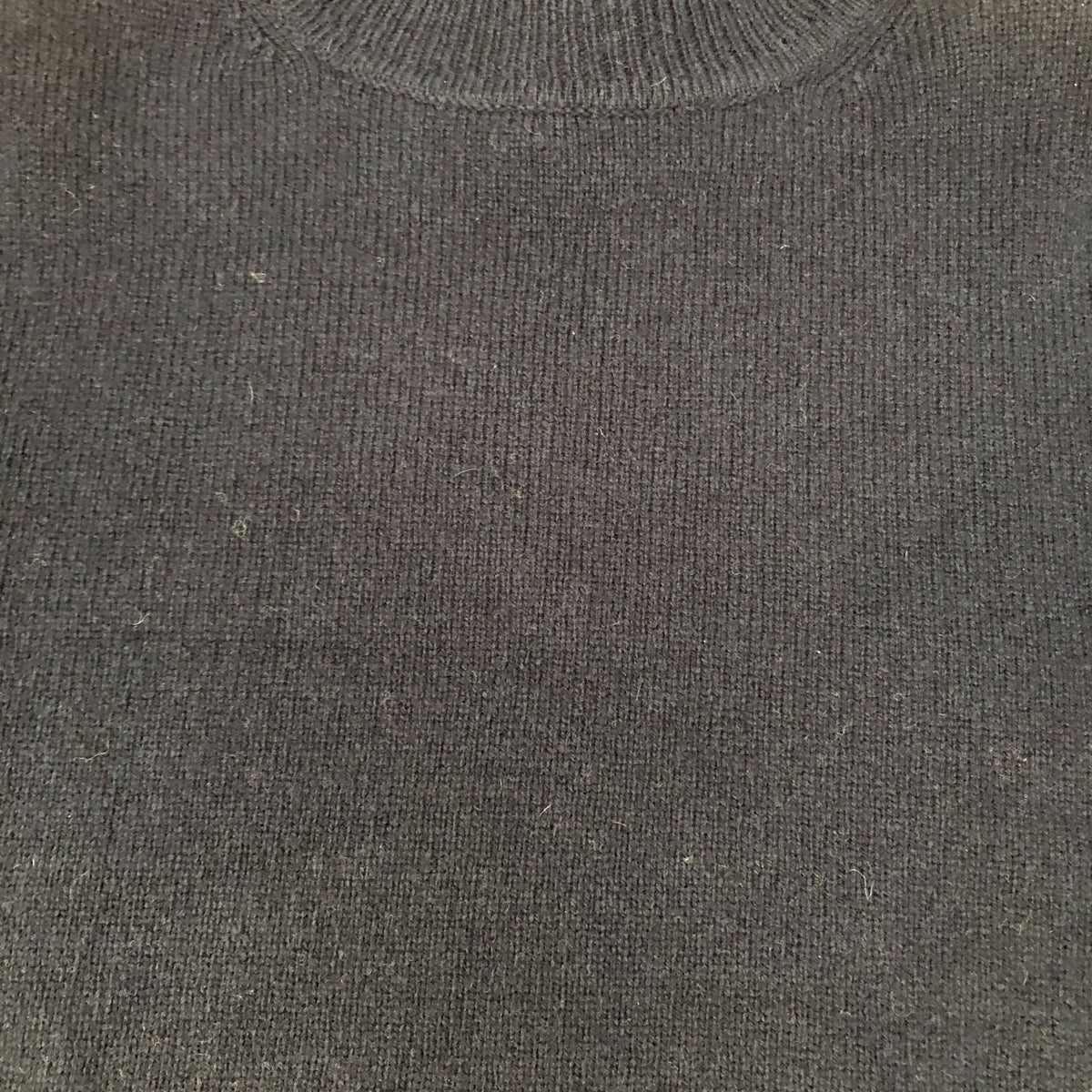 Women's Wool Blend Sweater Size 12 Navy Stripe Casual Warm Knit