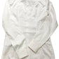 Marcell LS Shirt XS Men's Slim Fit White Cotton Textured Long Sleeves