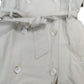 Trench Coat Size 12 Women's Classic Beige Double Breasted Outerwear