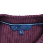 Crew Clothing Company Ribbed Burgundy Sweater