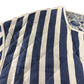 River Island Reversible Striped Floral Quilted Jacket Women's Blue Large