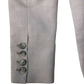 Women’s Beige Double Breasted Blazer Slim Fit Cotton Mix UK8