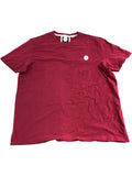 Branded T-Shirt XL Men's Casual Red Cotton Short Sleeve Top