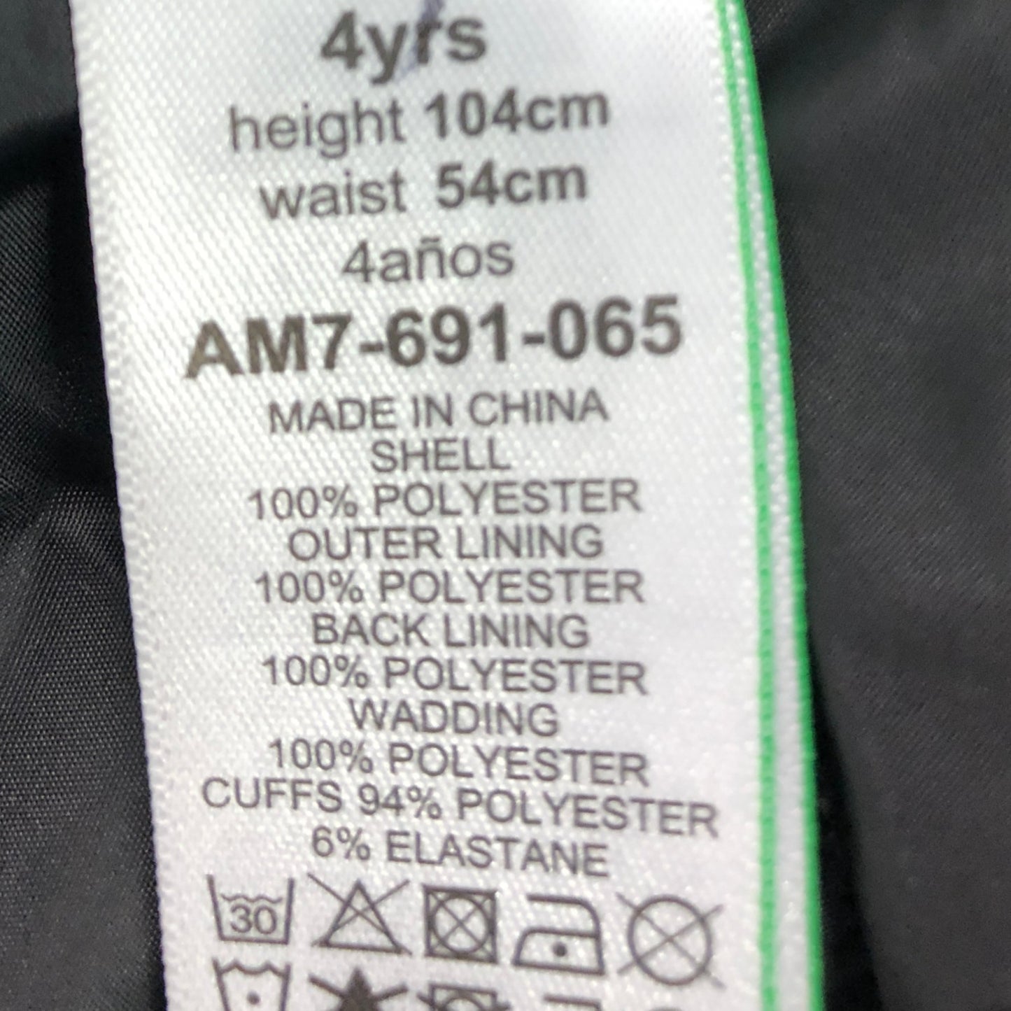 Baker By Ted Baker Puffer Jacket 4 Years Girls Black Quilted Hooded Outerwear