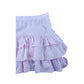 River Island Girls Ruffled Skirt Size 10 Years Light Pink Heart Detail