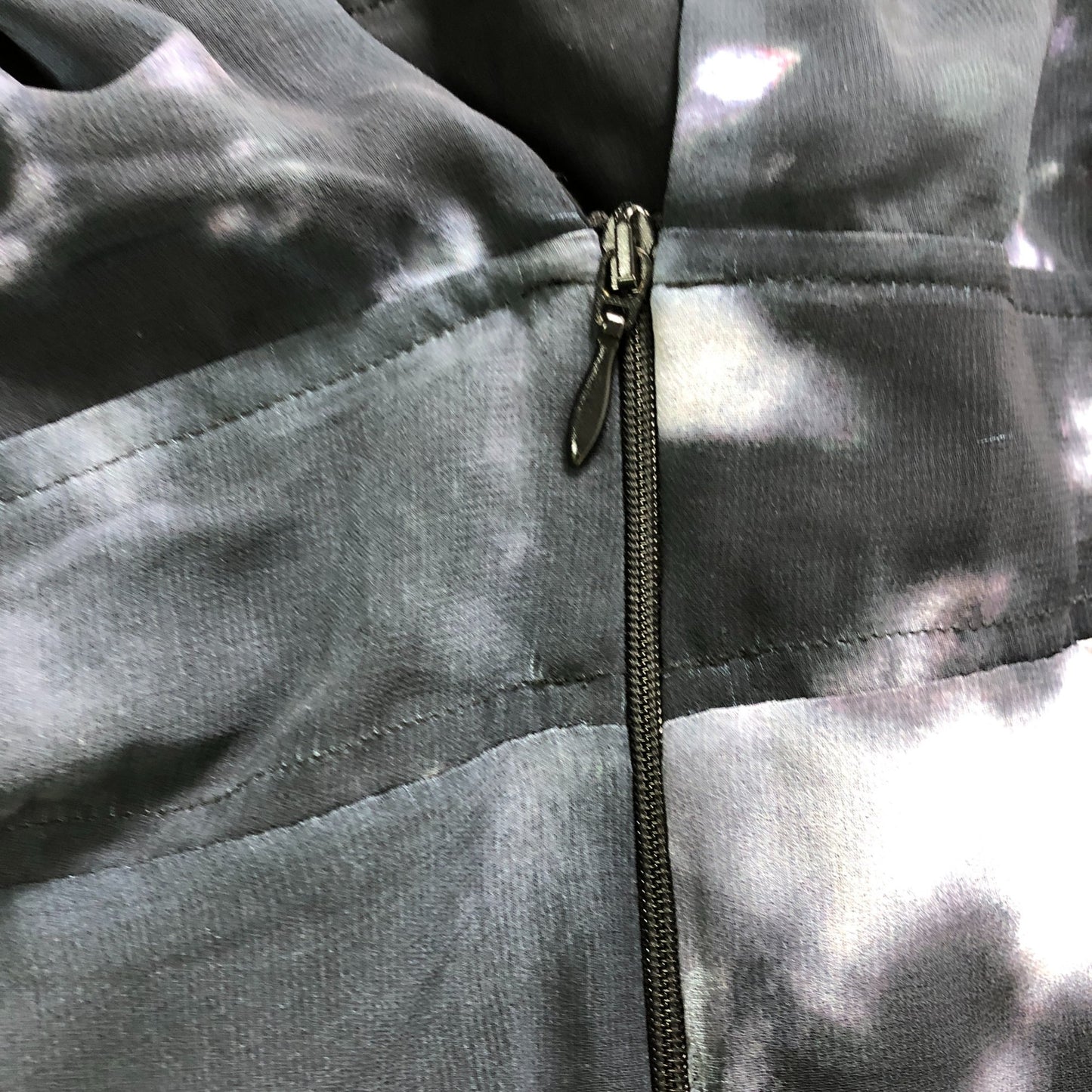 Branded Tie Dye Split Hem Maxi Dress - Size 10