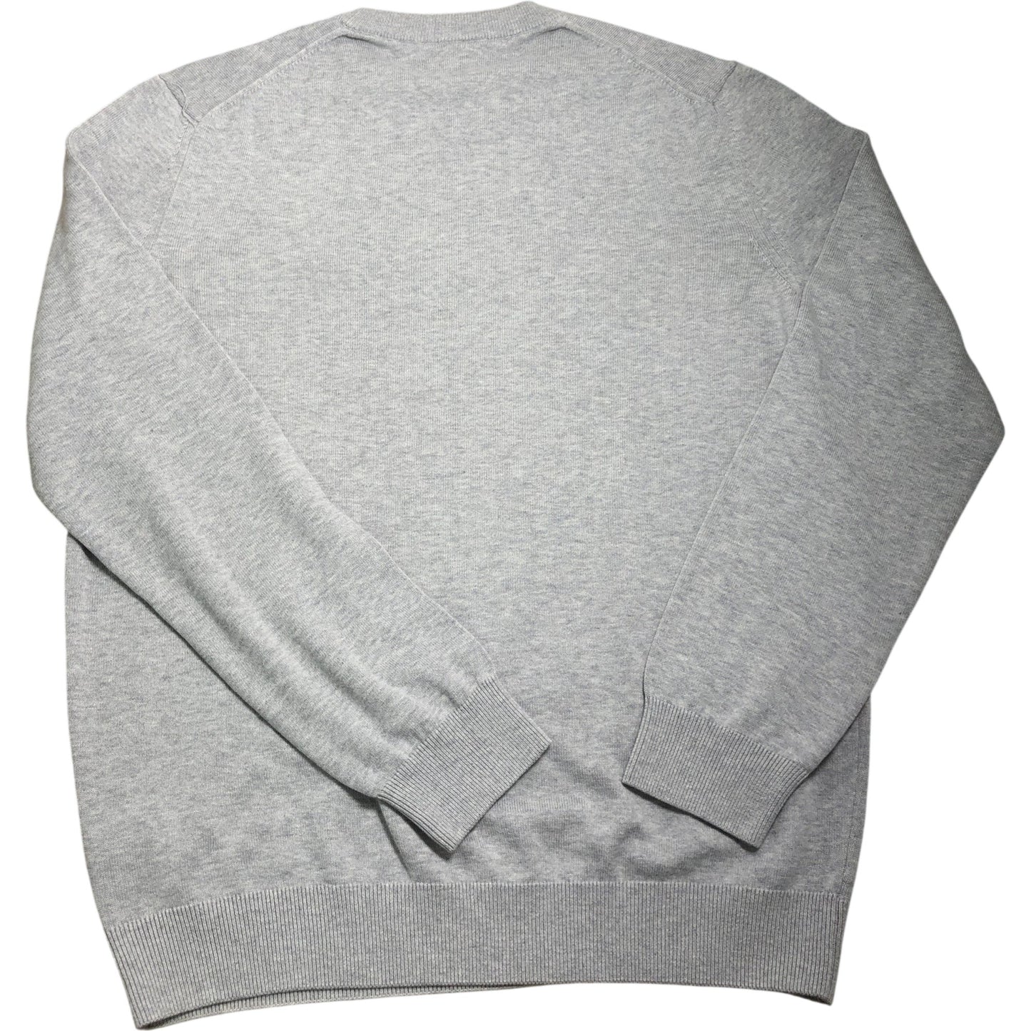 Lacoste Regular Fit Sweatshirt Grey L Men's Cotton Embroidered Logo Pullover