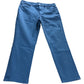 Crew Clothing Company Cropped Trousers UK10 Women's Blue