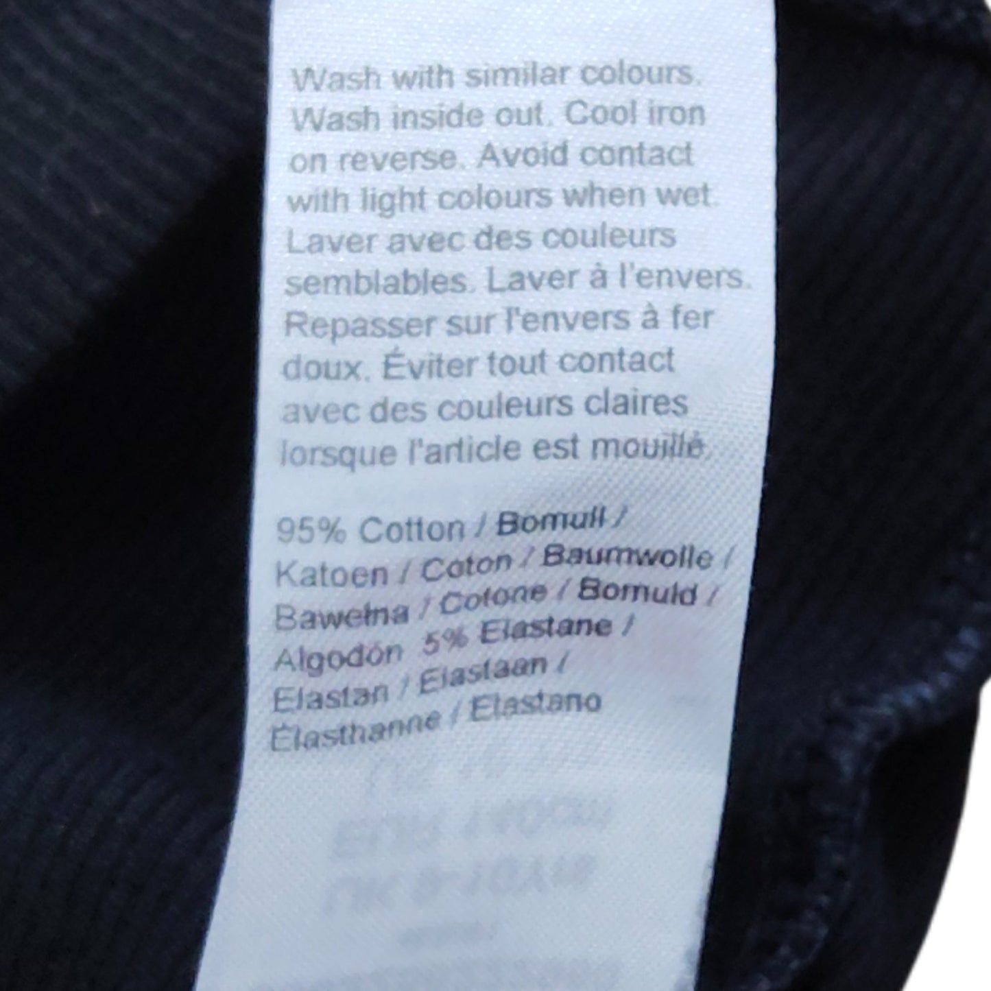 River Island Black Crop Top Kids 9-10 Years Girls With Gold Cherry Design