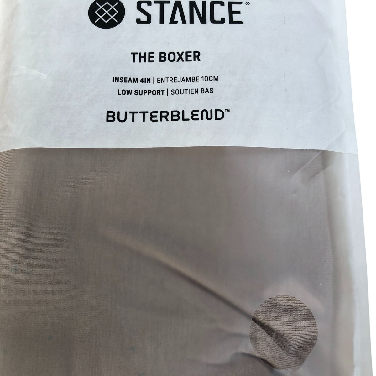 Stance The Boxer Boxer Briefs Butterblend Inseam 4in String Grey L