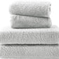 Fullove Fleece Fitted Sheet Set Queen 15 Inch Deep Pocket 100% Polyester Grey