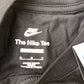 Nike Swoosh Loose Fit T-Shirt Black Sport Graphic Tee Size M