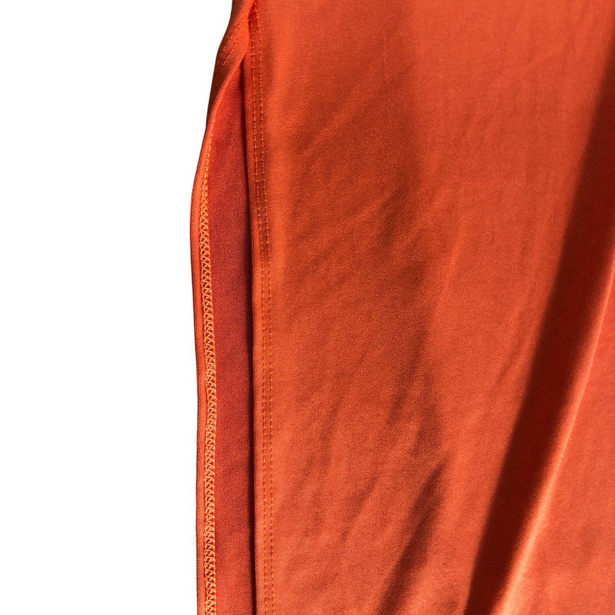 River Island UK6 Women's Orange Twist Front Midi Dress Short Sleeve