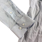 Ben Sherman Soho Slim Fit Shirt Size 16 M Men's Blue Patterned Long Sleeve