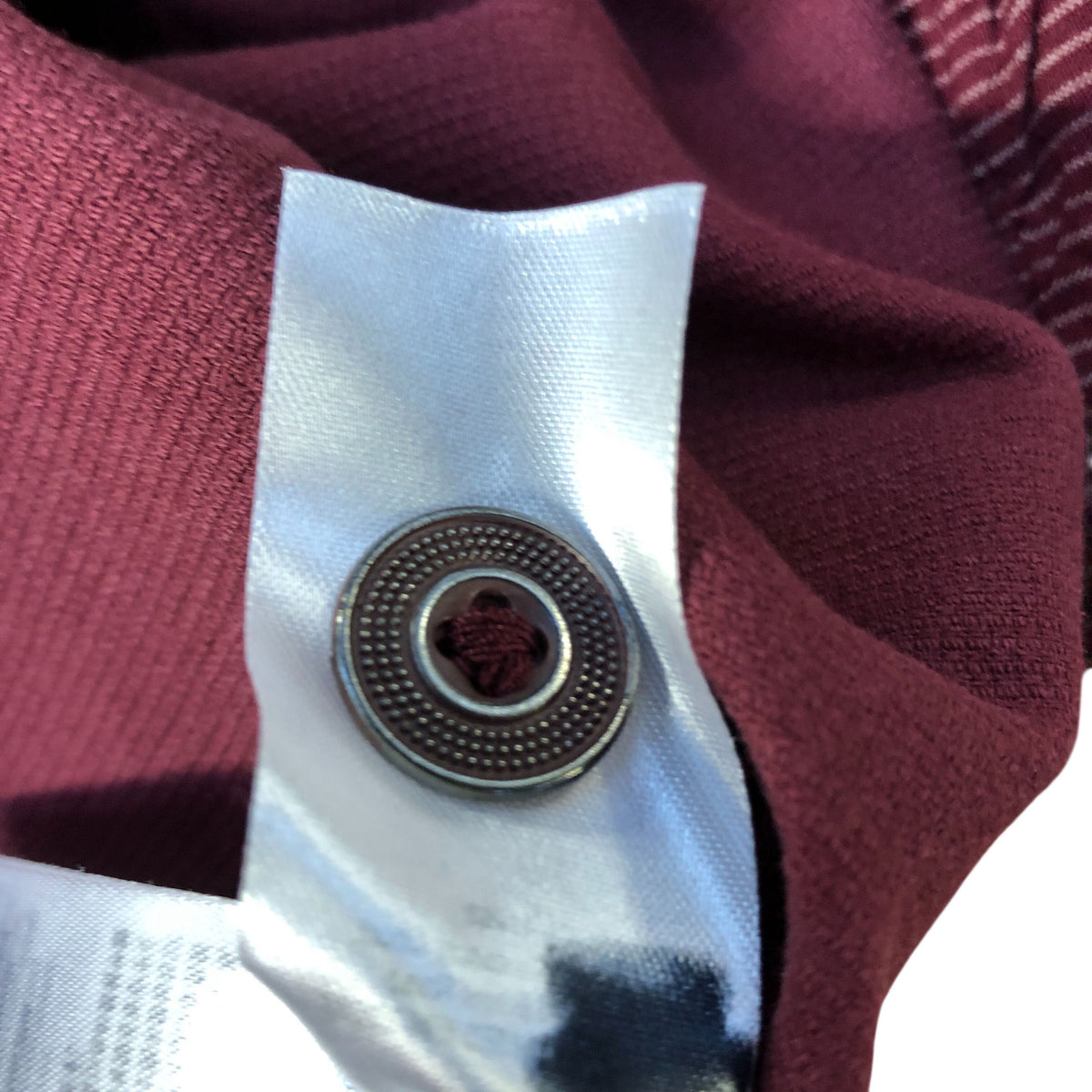 Corduroy Skirt UK Size 18 Women's Burgundy Washable Cotton Blend