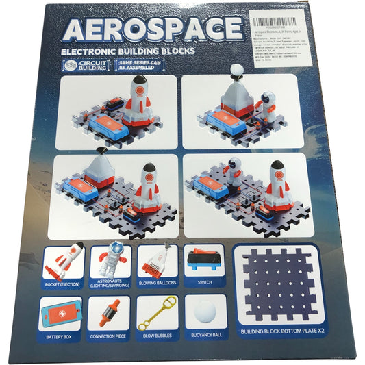 Aerospace Electronic Building Blocks STEAM DIY Creative Ideas Educational Toys