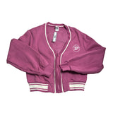 Pink Victoria's Secret Women's Zip Up Cardigan Medium Pink Sports Club