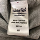 Men's Weird Fish Fished Graphic T-Shirt Small Grey Marl Cotton Blend