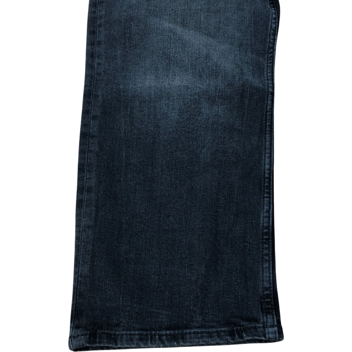 River Island Denim Jeans Slim Fit Black Dark Wash Cotton Blend UK18