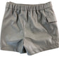 RIVER ISLAND Girls Casual Skorts UK5- 6 Years Beige Faux Leather Stylish Design