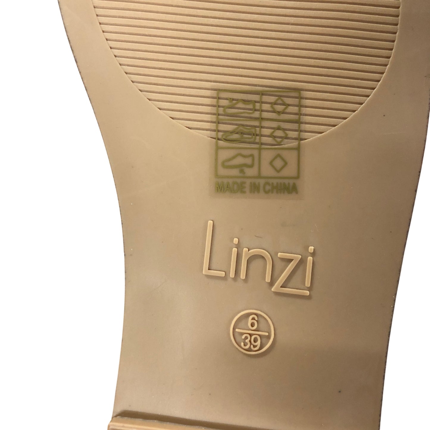 Linzi Women's Slide Sandals UK6 White Synthetic Casual Open Toe Footwear