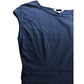 Branded Petite Navy Jersey Dress - Size 12