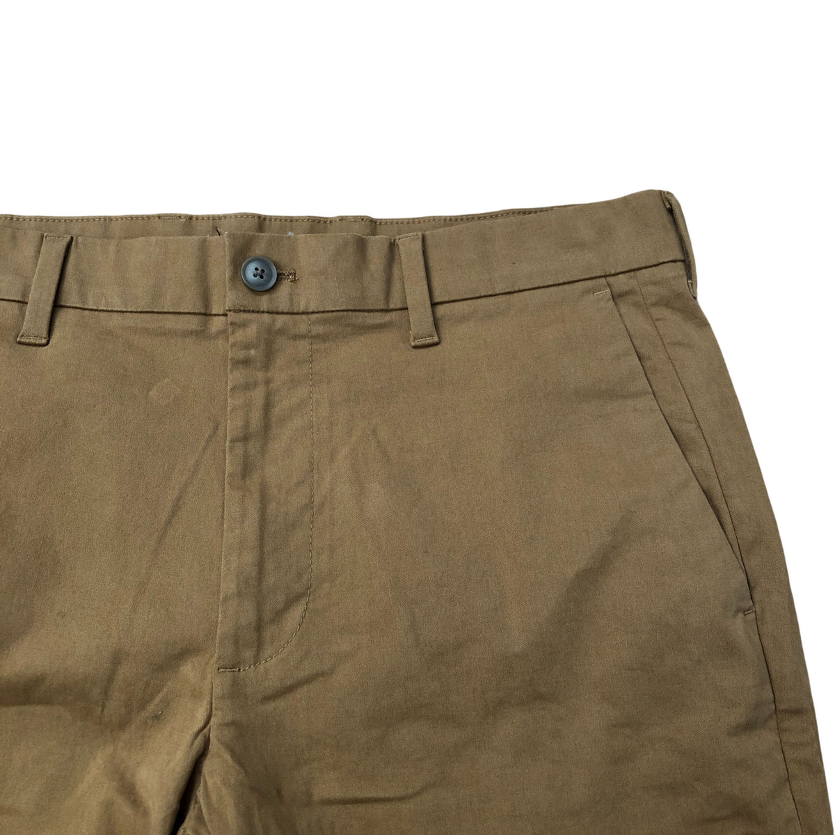 Slim Fit Cotton Tan Chino Trousers 34"x29"