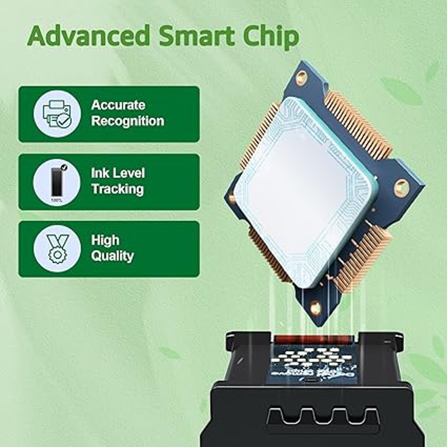 GREEN SKY 545XL Black x2 Premium Printer Paper High Page Yield 400 Sheets