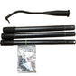 Hoe Garden Tool 139cm Long Digging Planting Ridging Tool New