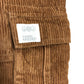 Angel And Rocket Boys Cord Trousers Size 8 Years Brown Stylish Cargo
