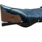 River Island Black Slouchy Knee High Boots Women's Fashion Stiletto Heels