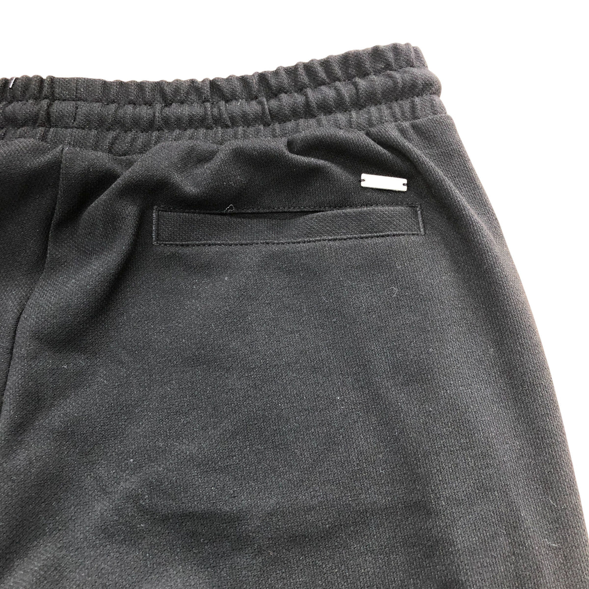 River Island Black Joggers With Zip Pockets Size M