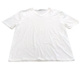 River Island Muscle Fit V Neck T Shirt UK XXL White Short Sleeve Men's Top