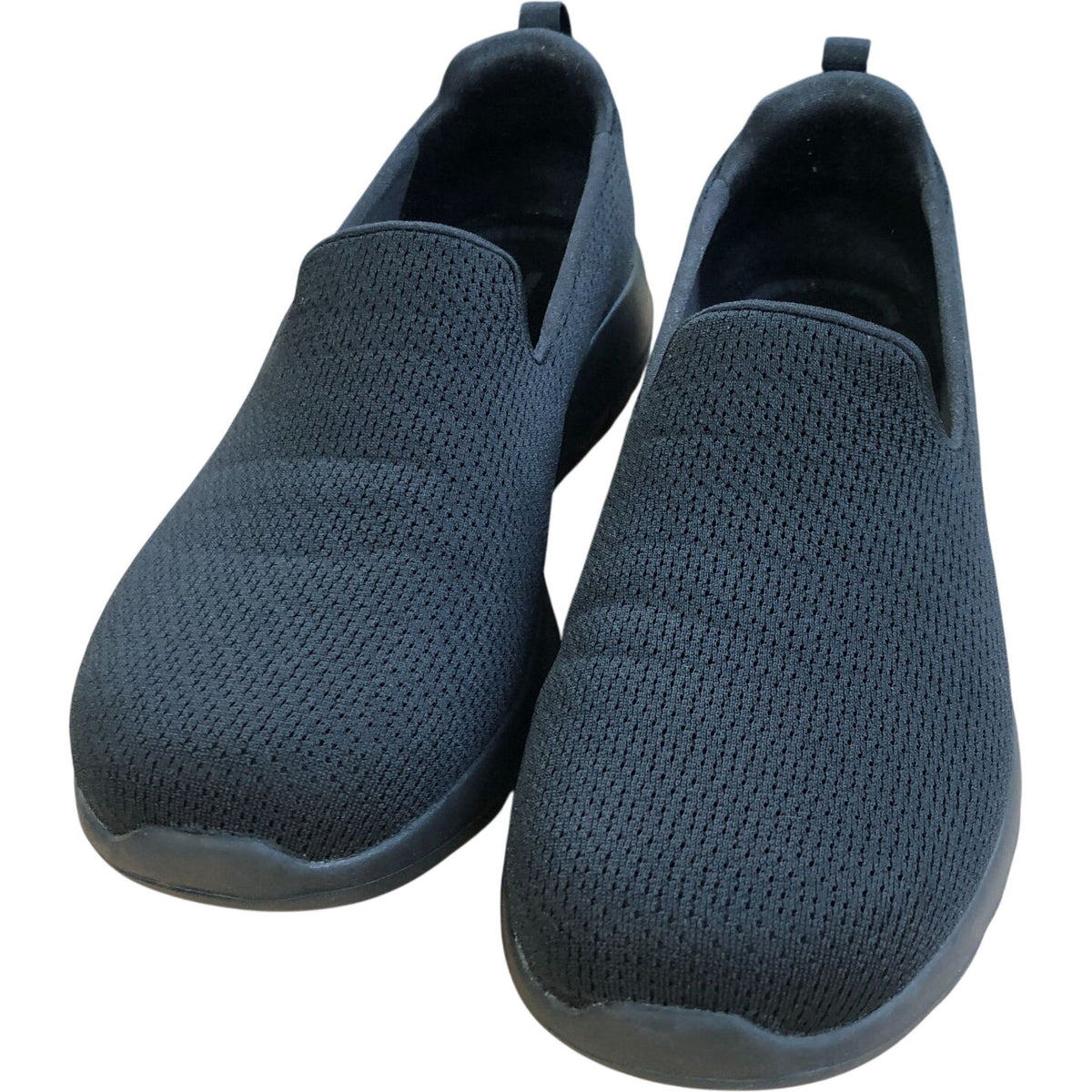 Skechers Go Walk Joy Jaylene Slip On Trainers Black Size 5