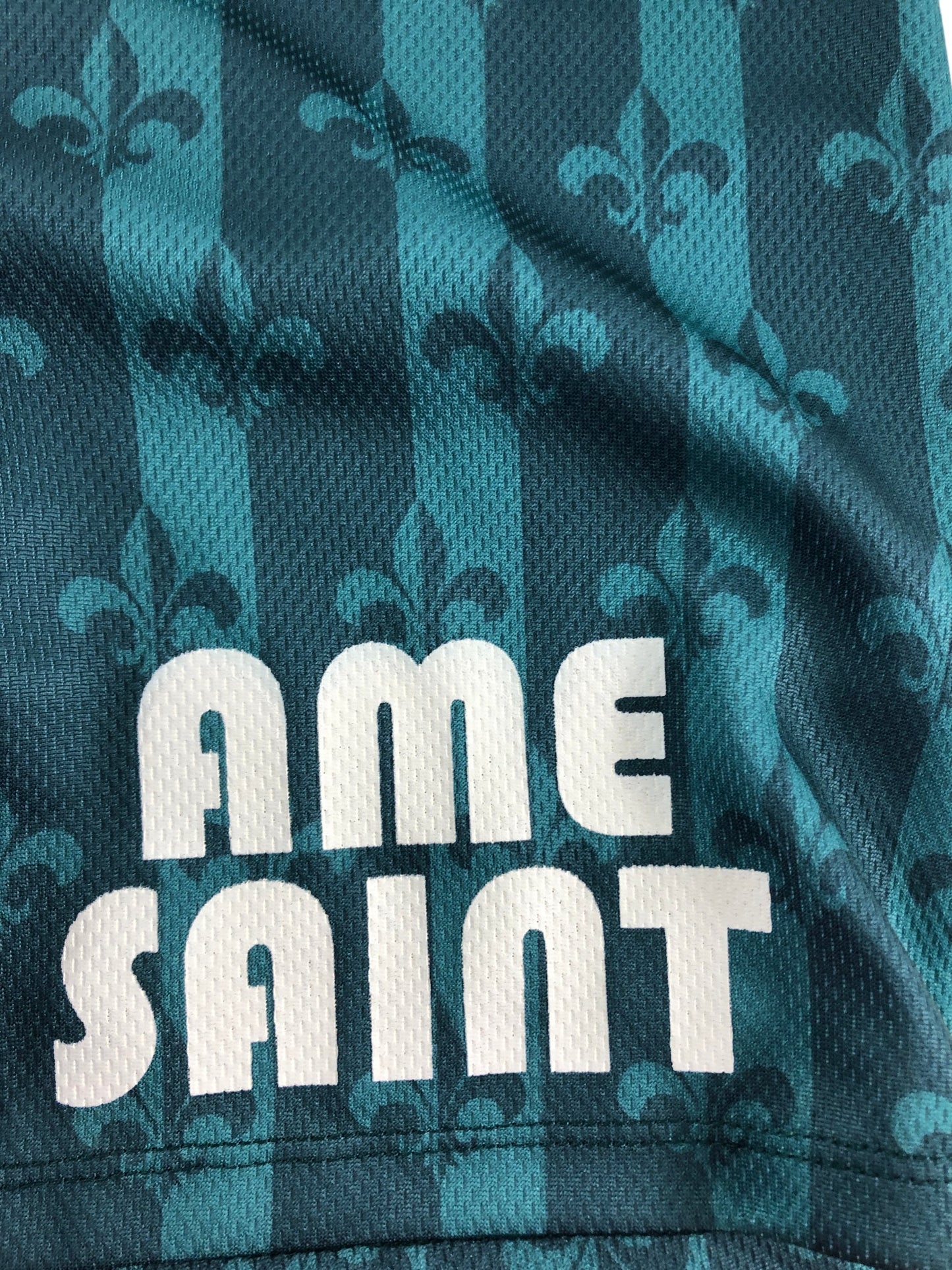 River Island Boys Shorts 5 6 Years AME SAINT Green Sporty Print Activewear