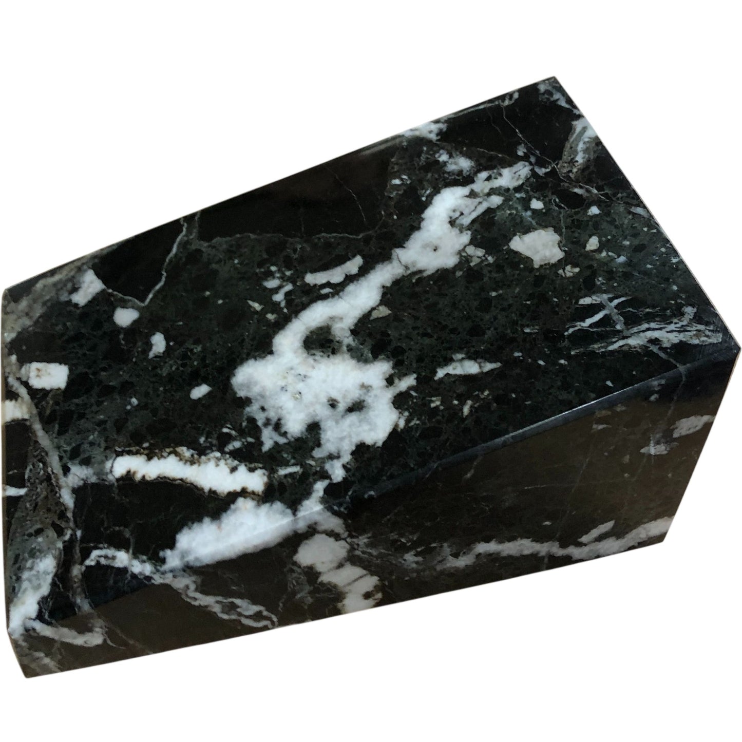 Stylish Black and White Marble Bookends Home Decor Classic Decorative Accessory