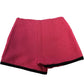 River Island Petite Hot Pink Wool Blend Shorts Size 10 Women's Lined Pockets