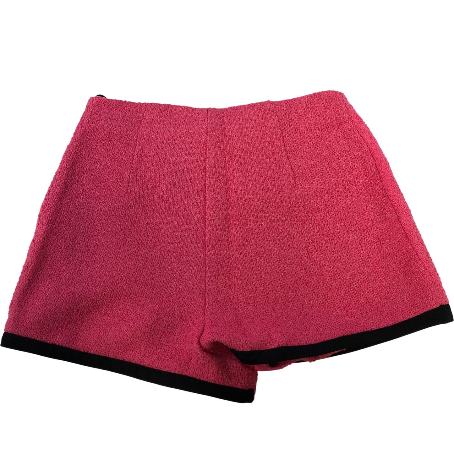River Island Petite Hot Pink Wool Blend Shorts Size 10 Women's Lined Pockets