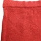 River Island Red Fringed Skirt UK S Women's Knitted Warm Fashion