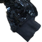 Sequin Sweater 10 Years Girls Black Long Sleeve Soft Warm Top