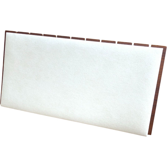 Wooden Necklace Storage Holder Stand With Fabric Lining