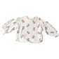 River Island Mini Girls Floral Sweater UK2-3 Years Cream Long Sleeves