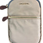 Bolsetta Women's Compact Handbag Crossbody Bag Waterproof Beige Travel Case