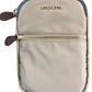Bolsetta Women's Compact Handbag Crossbody Bag Waterproof Beige Travel Case