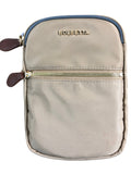 Bolsetta Women's Compact Handbag Crossbody Bag Waterproof Beige Travel Case