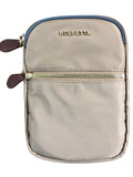 Bolsetta Women's Compact Handbag Crossbody Bag Waterproof Beige Travel Case