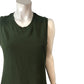 AllSaints Women's Dress UK16 Pia Satin Green Sleeveless Design Casual Style