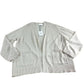 Tatia Cardi UK14 Women's Lightweight Natural Cotton Cardigan